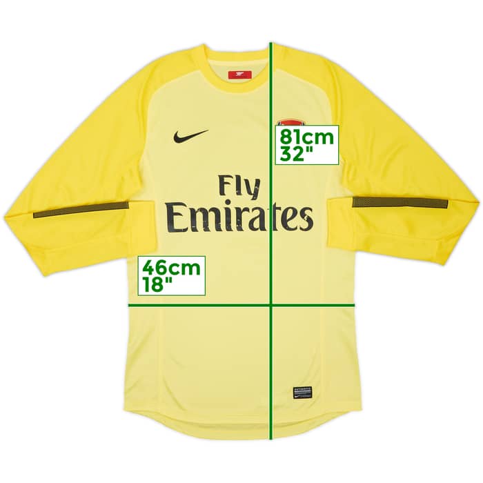 2013-14 Arsenal Player Issue GK Shirt - 5/10 - (M)