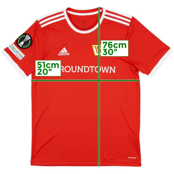 2021-22 Union Berlin Home Shirt Knoche #31 - 10/10 - (M)