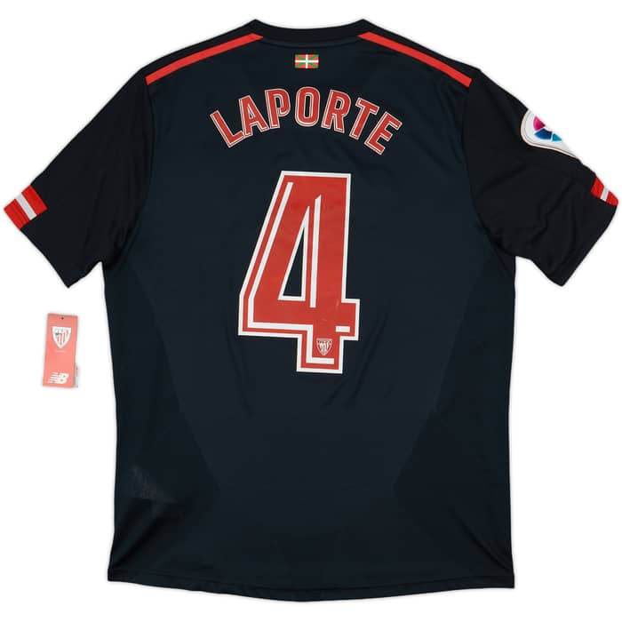 2017-18 Athletic Bilbao Away Shirt Laporte #4 (M)