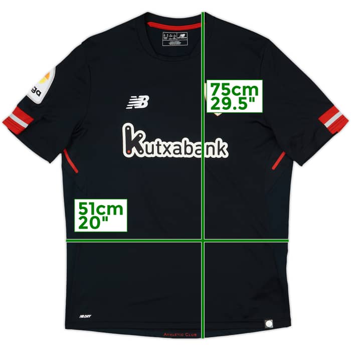 2017-18 Athletic Bilbao Away Shirt Laporte #4 (M)