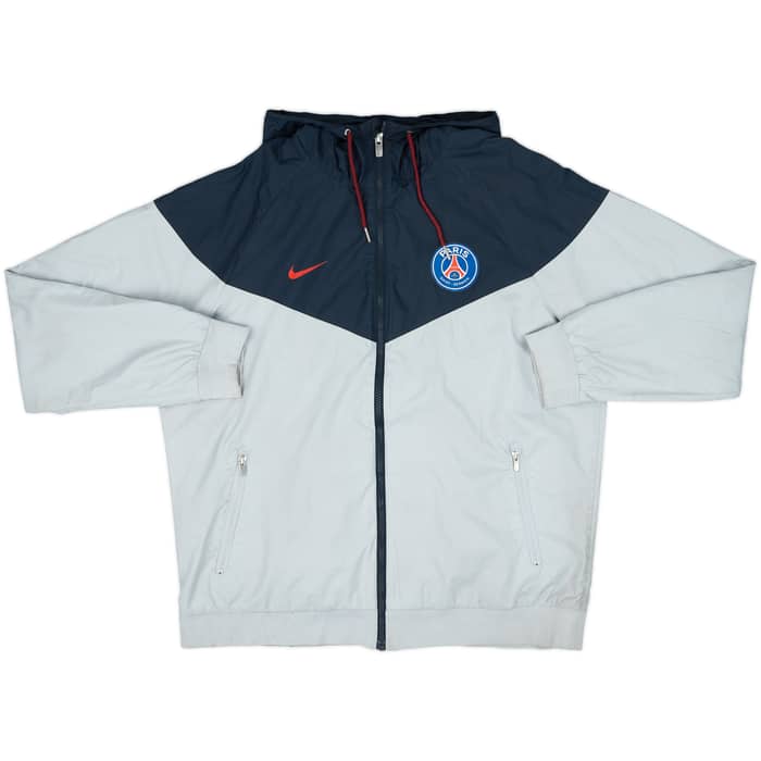 2017-18 Paris Saint-Germain Hooded Track Jacket - 6/10 - (L)