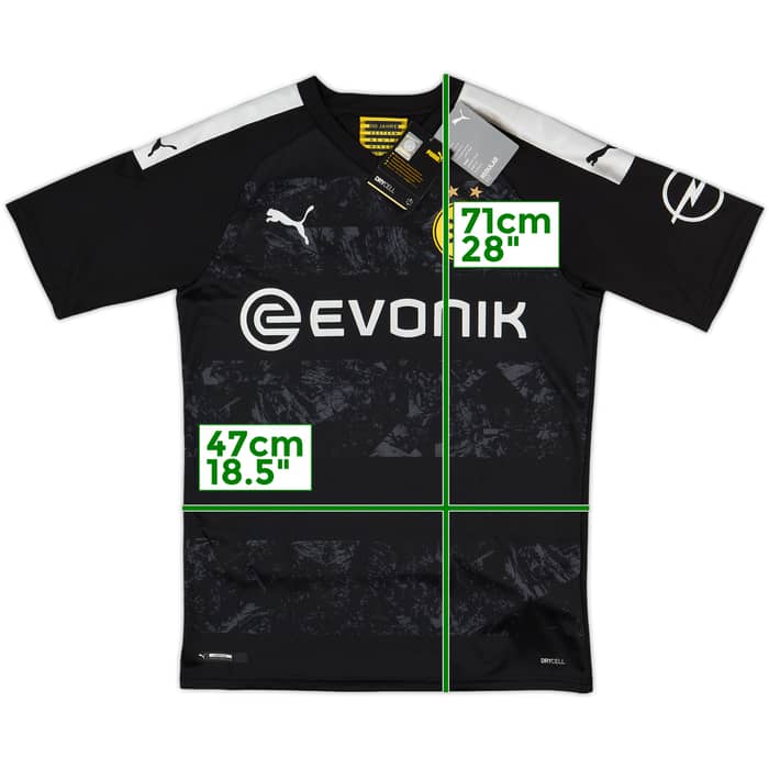 2019-20 Borussia Dortmund Away Shirt Haaland #17 (S)