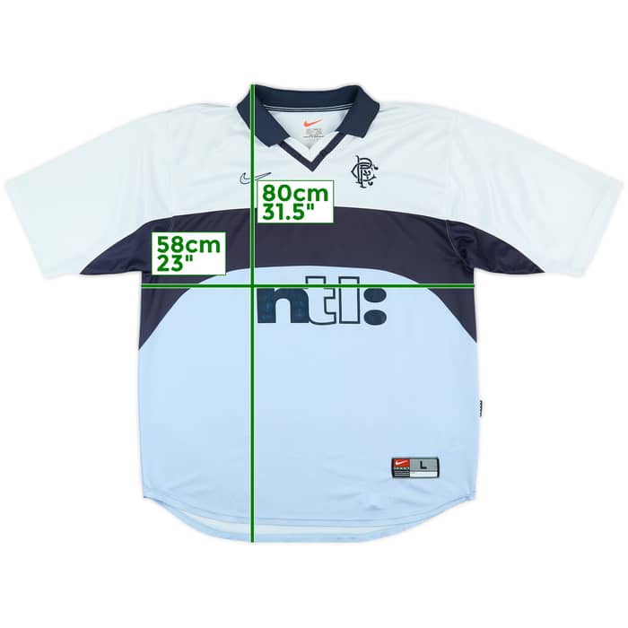 1999-00 Rangers Away Shirt - 7/10 - (L)