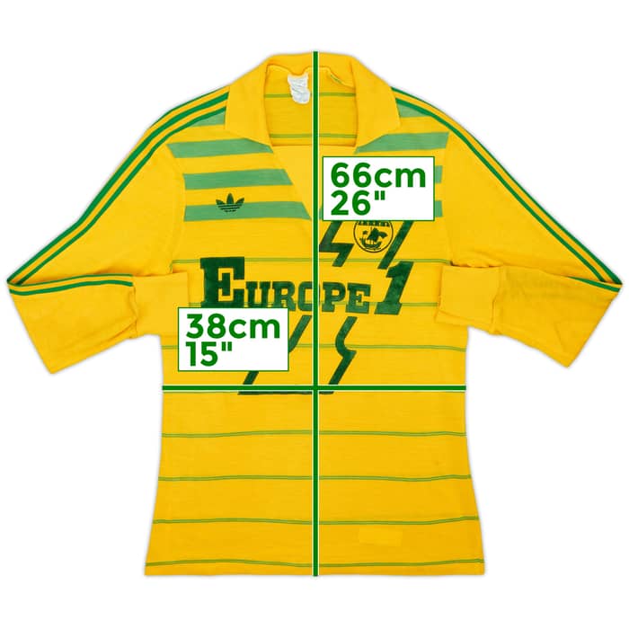 1985-86 Nantes Home L/S Shirt - 9/10 - (Y)