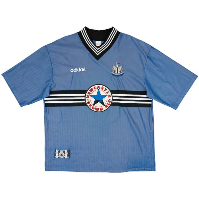 1996-97 Newcastle Away Shirt Asprilla #11 - 8/10 - (XXL)
