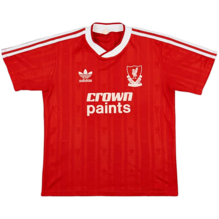 1987-88 Liverpool Home Shirt - 7/10 - (L)