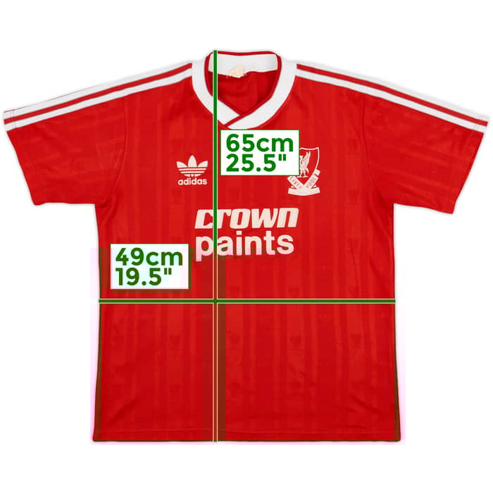1987-88 Liverpool Home Shirt - 7/10 - (L)