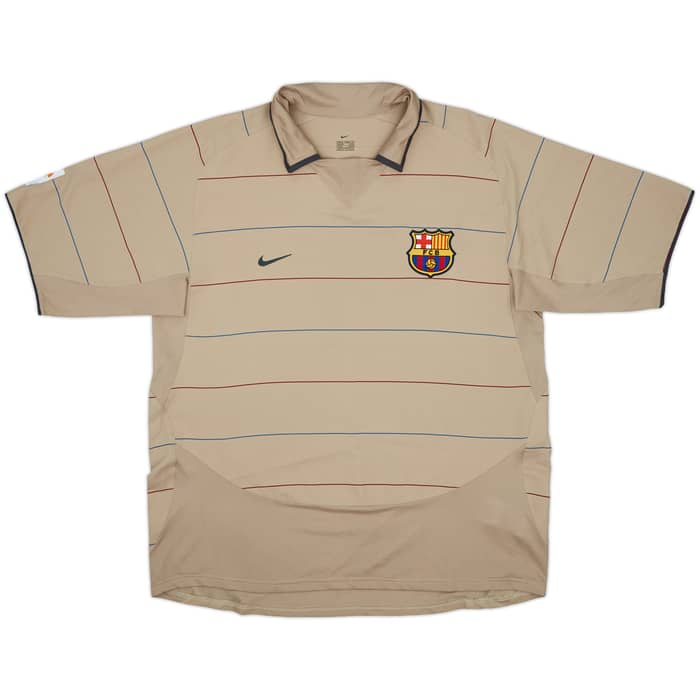 2003-05 Barcelona Away Shirt Ronaldinho #10 - 9/10 - (XL)