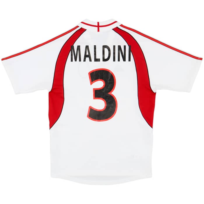 2000-02 AC Milan Away Shirt Maldini #3 - 5/10 - (S)