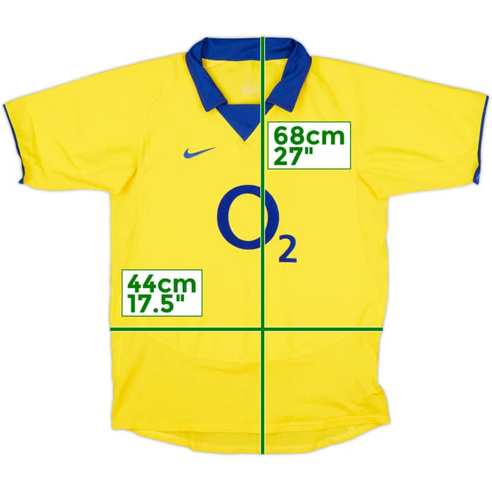 2003-05 Arsenal Away Shirt - 8/10 - (L.Boys)