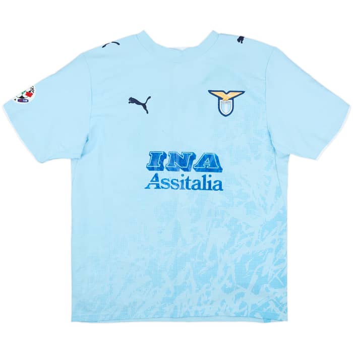 2006-07 Lazio Home Shirt Gimelli #82 - 5/10 - (L)