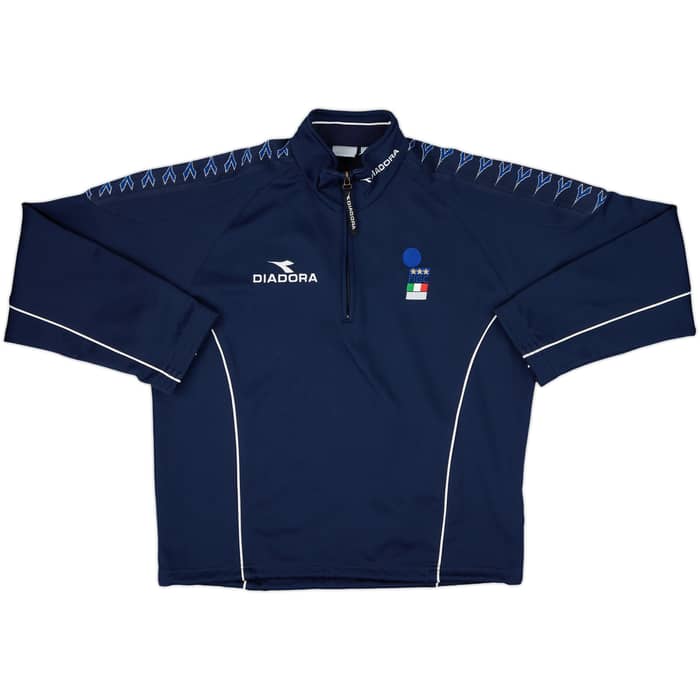 1994 Italy Diadora 1/4 Zip Drill Top - 10/10 - (M)