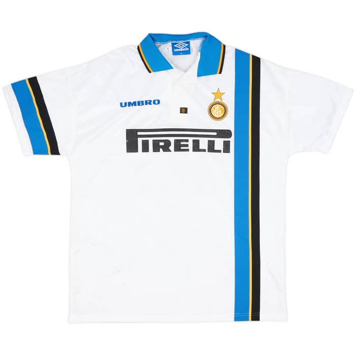 1997-98 Inter Milan Away Shirt Ronaldo #10 - 8/10 - (XL)