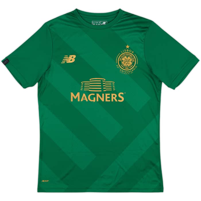 2017-18 Celtic New Balance Training Shirt - 9/10 - (S)