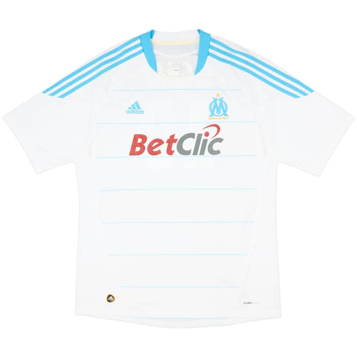2010-11 Olympique Marseille Home Shirt Gignac #10 - 8/10 - (XL)