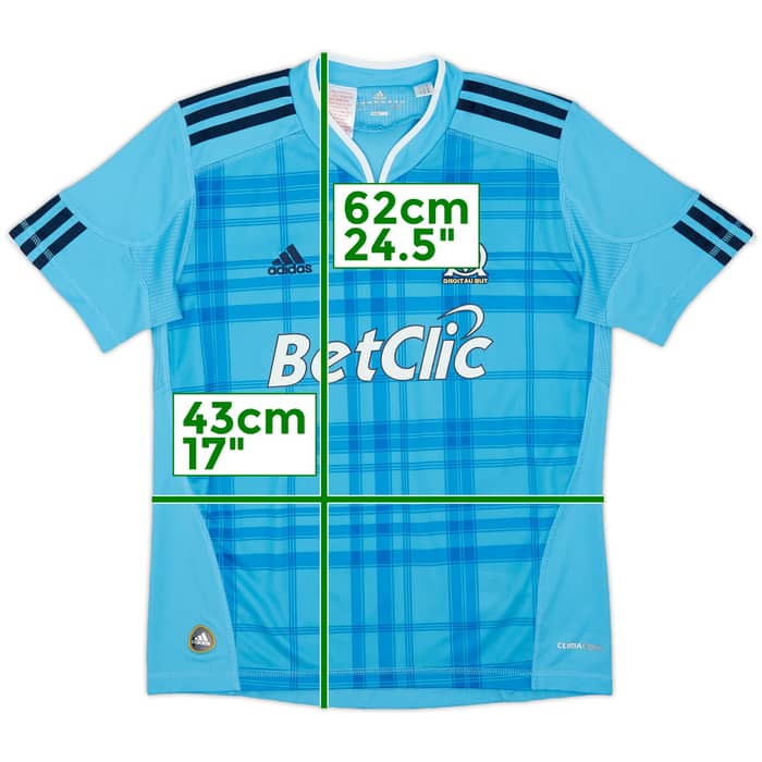2010-11 Olympique Marseille Away Shirt - 8/10 - (M.Boys)