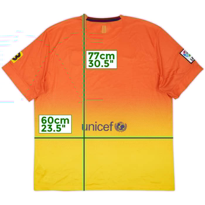 2012-13 Barcelona Away Shirt - 5/10 - (XL)