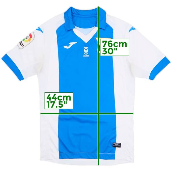 2017-18 CD Leganes Home Shirt - 4/10 - (M)