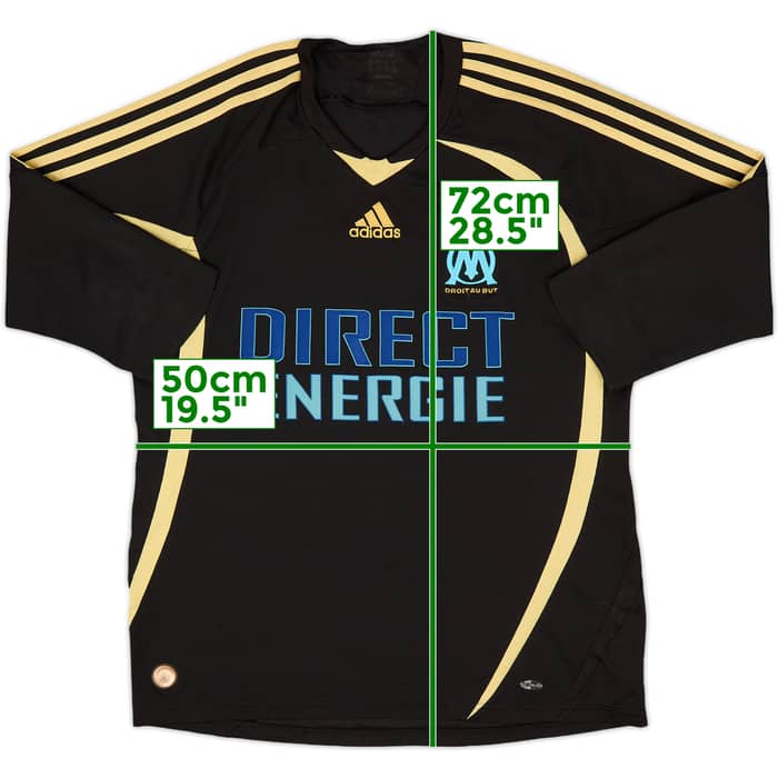 2008-09 Olympique Marseille GK Shirt - 7/10 - (L)