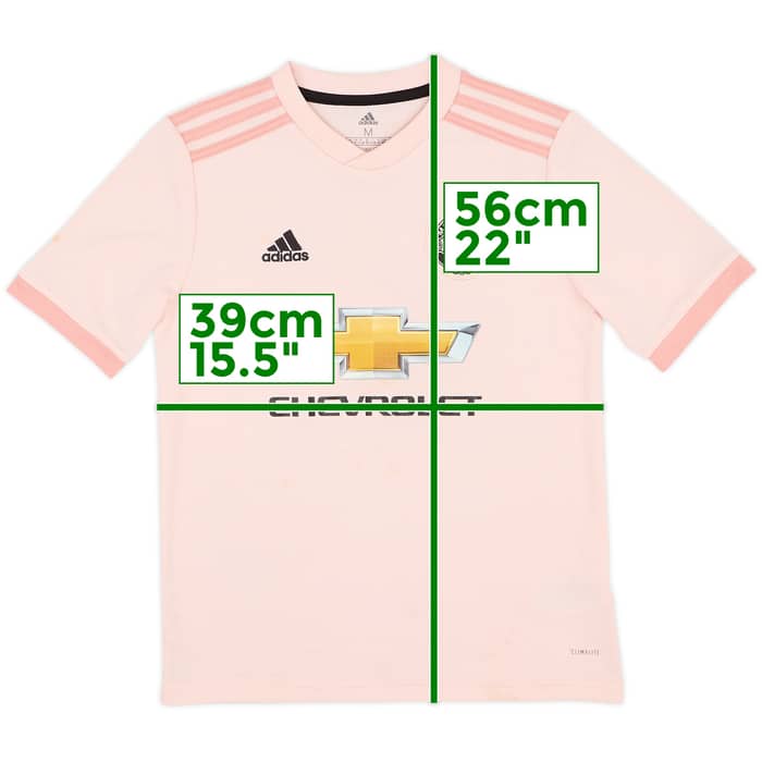 2018-19 Manchester United Away Shirt - 6/10 - (M.Boys)