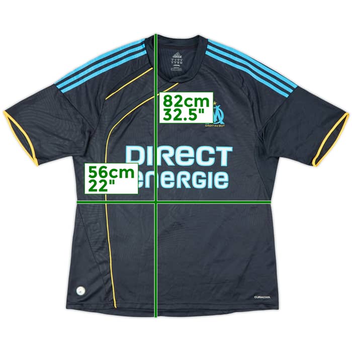 2009-10 Olympique Marseille Third Shirt - 8/10 - (XL)