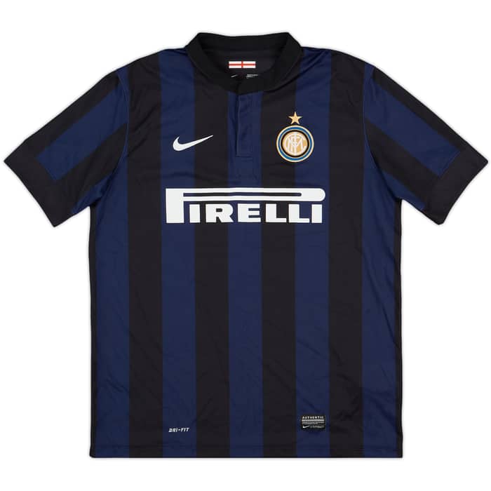 2013-14 Inter Milan Home Shirt - 7/10 - (XL.Boys)