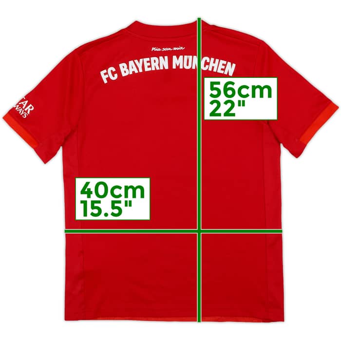 2019-20 Bayern Munich Home Shirt - 7/10 - (M.Boys)