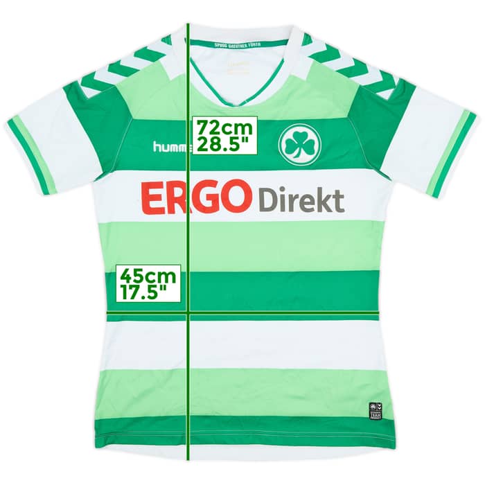 2014-16 Greuther Furth Home Shirt - 5/10 - (Women's XL)