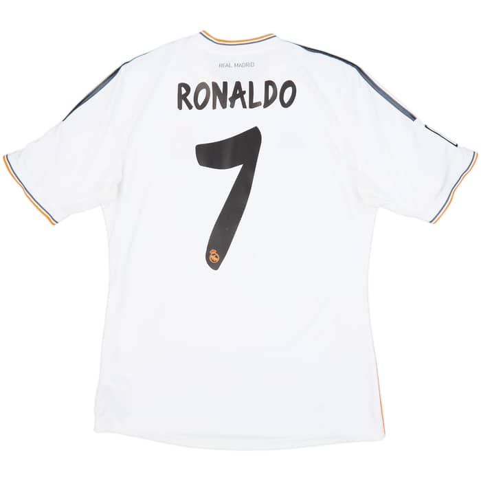 2013-14 Real Madrid Home Shirt Ronaldo #7 - 5/10 - (L)