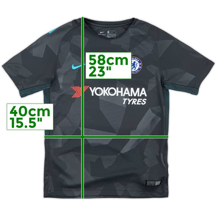 2017-18 Chelsea Third Shirt - 10/10 - (M.Boys)