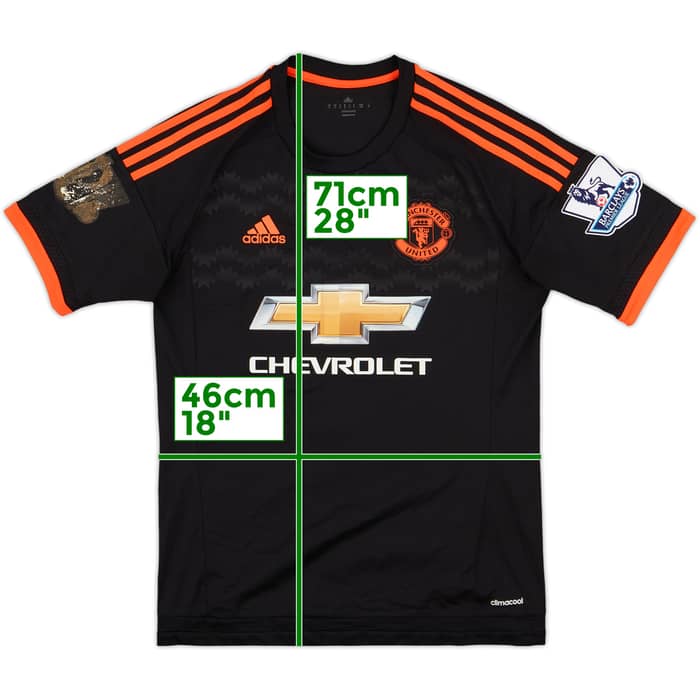 2015-16 Manchester United Third Shirt Martial #9 - 4/10 - (S)