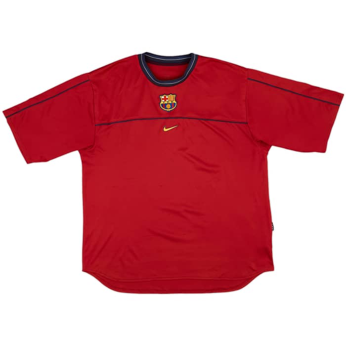 1999-00 Barcelona Nike Training Shirt - 7/10 - (XXL)