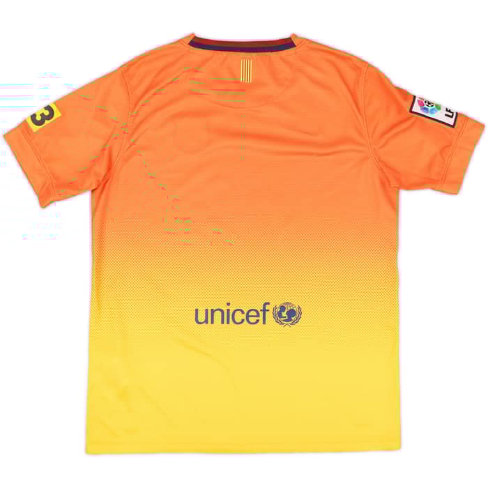 2012-13 Barcelona Away Shirt - 8/10 - (L.Boys)