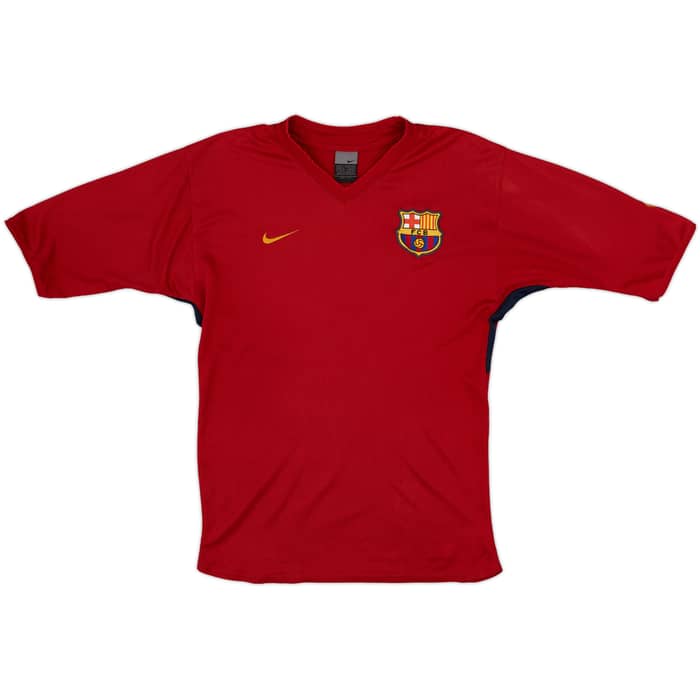 2003-04 Barcelona Nike Training Shirt - 6/10 - (M)