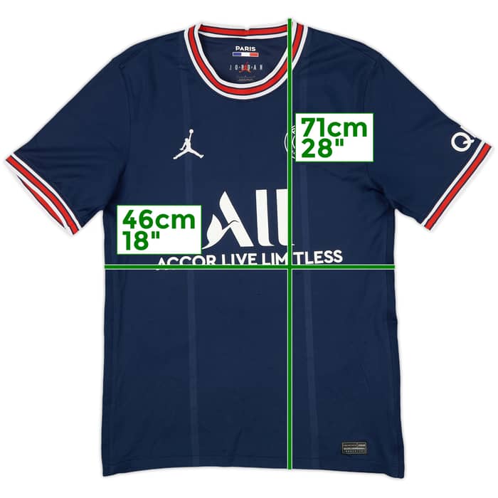 2021-22 Paris Saint-Germain Home Shirt Messi #30 - 9/10 - (S)
