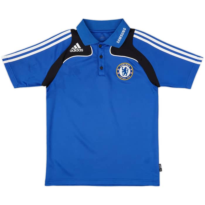 2008-09 Chelsea adidas Polo Shirt - 9/10 - (S)