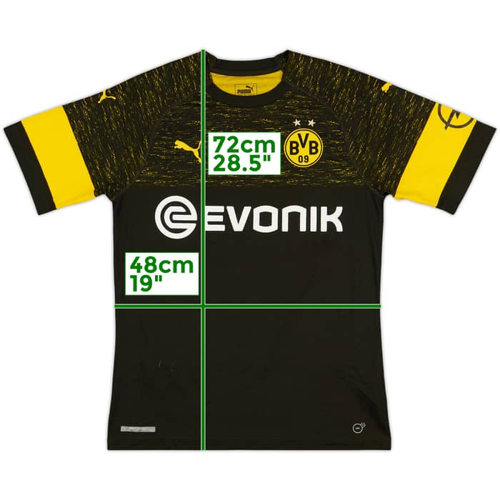 2018-19 Borussia Dortmund Away Shirt Hakimi #5 - 7/10 - (M)
