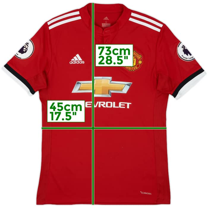2017-18 Manchester United Home Shirt Pogba #6 - 5/10 - (S)