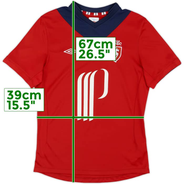 2012-13 Lille Home Shirt - 8/10 - (L.Boys)