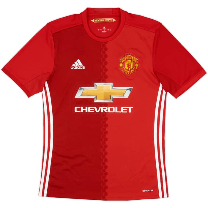 2016-17 Manchester United Home Shirt Ibrahimovic #9 - 7/10 - (S)