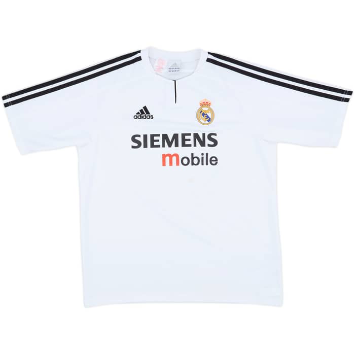 2003-04 Real Madrid Home Shirt - 5/10 - (XL.Boys)