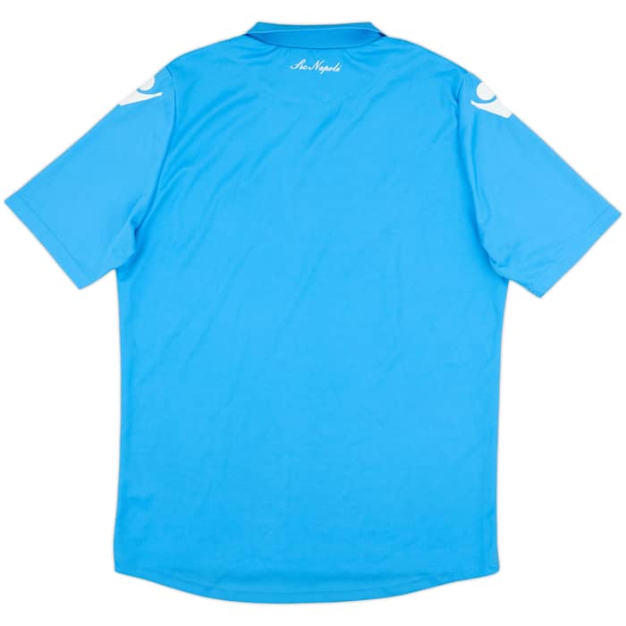 2011-12 Napoli Home Shirt & Shorts - 6/10 - (L)