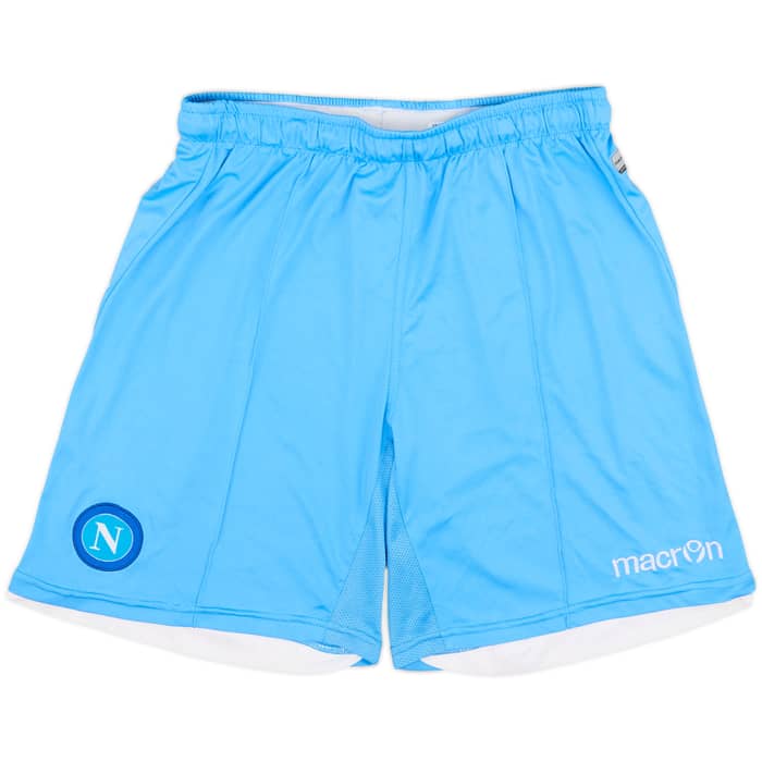 2011-12 Napoli Home Shirt & Shorts - 6/10 - (L)
