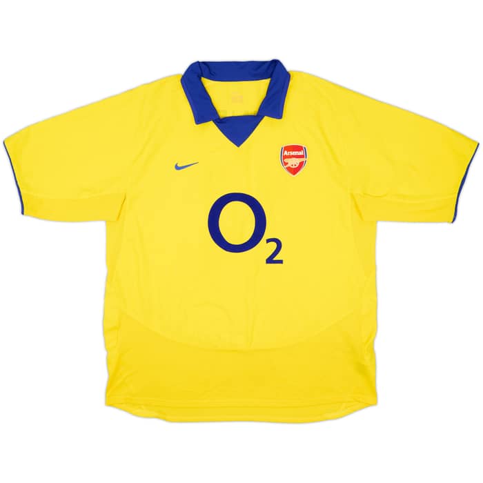 2003-05 Arsenal Away Shirt & Shorts Henry #14 - 9/10 - (XL)