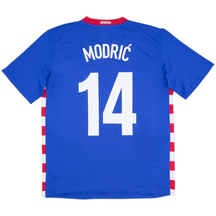 2007-09 Croatia Away Shirt Modric #14 - 10/10 - (M)
