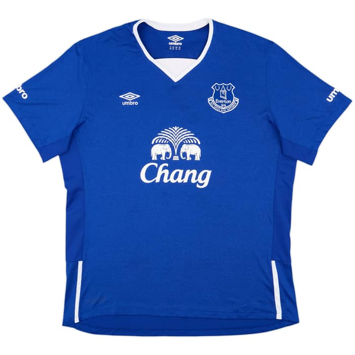 2015-16 Everton Home Shirt Lukaku #10 - 9/10 - (XXL)