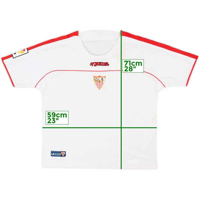2002-03 Sevilla Home Shirt - 7/10 - (XXL)