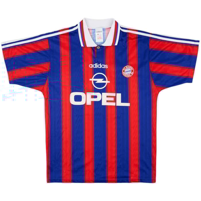 1995-97 Bayern Munich Home Shirt #18 (Klinsmann) - 7/10 - (M)