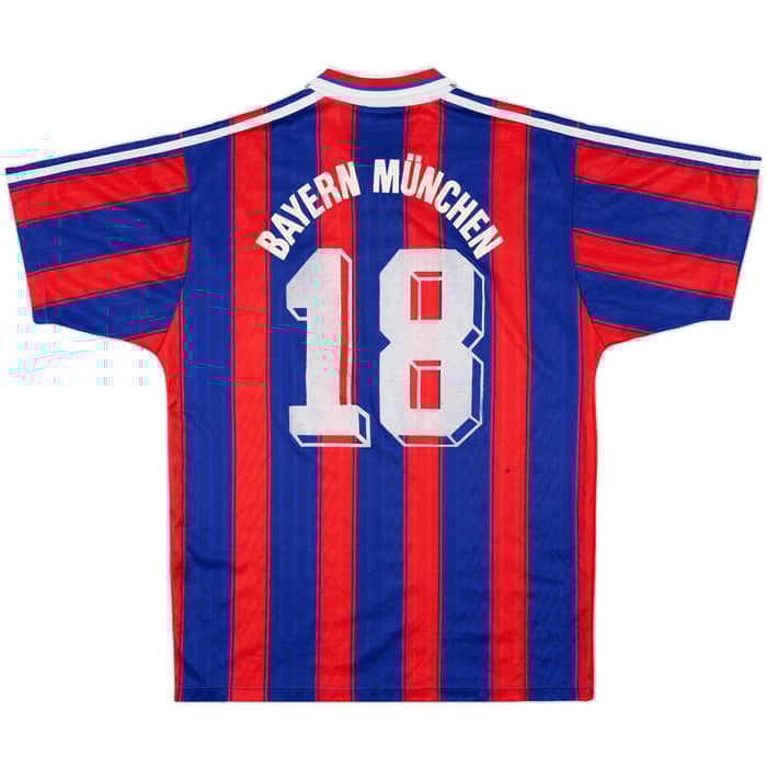 1995-97 Bayern Munich Home Shirt #18 (Klinsmann) - 7/10 - (M)