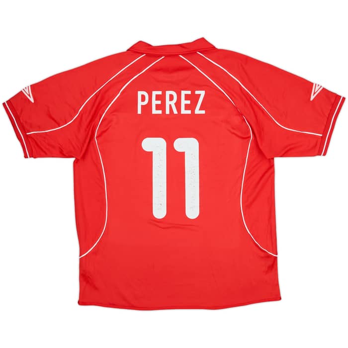 2002-04 AZ Alkmaar Home Shirt Perez #11 - 6/10 - (L)